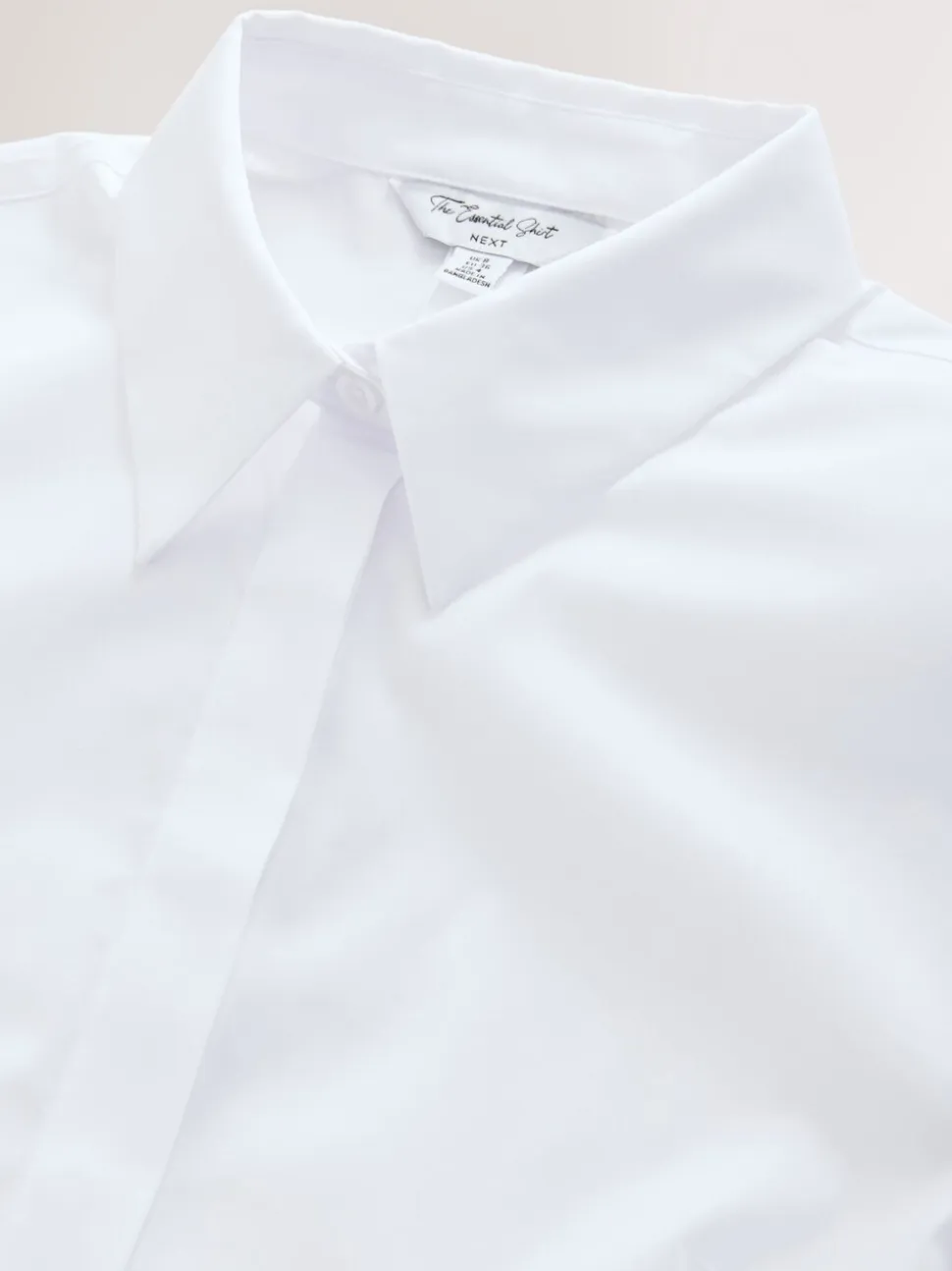 Wit - Fitted Stretch Essential Long Sleeve Shirt