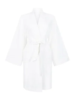 Wit - Hunkemöller Waffle White Bathrobe