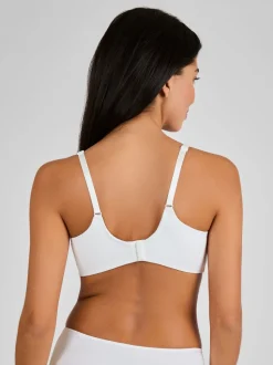 Wit - JoJo Maman Bébé Microfibre Moulded Maternity & Nursing Bra