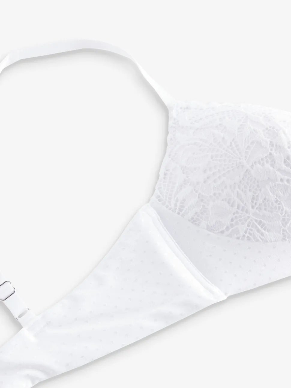 Wit - Kanten ultieme comfortabele beha