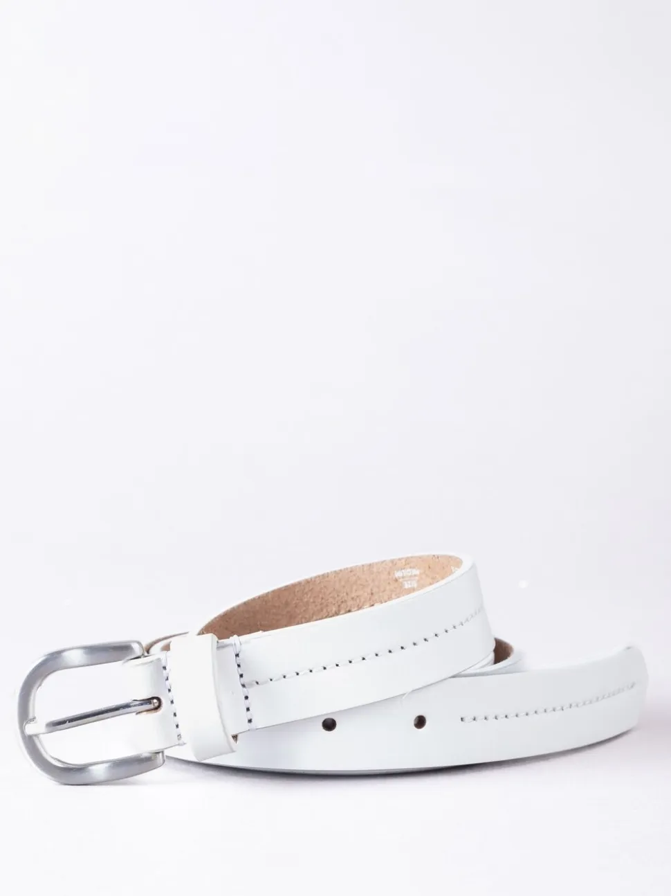 Wit - Lakeland Leather - Kendal - Leren riem