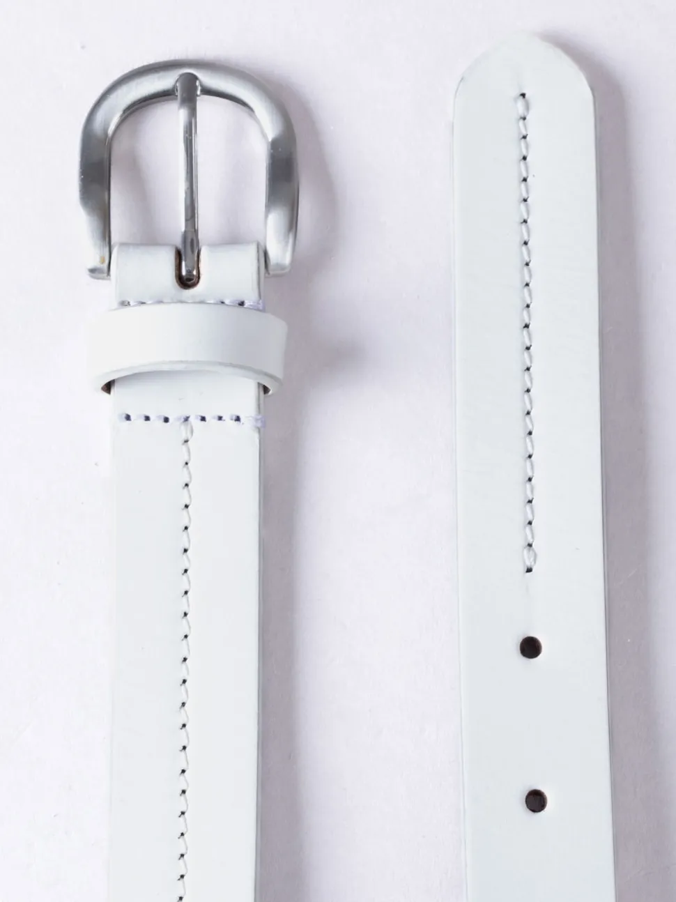 Wit - Lakeland Leather - Kendal - Leren riem