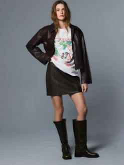 Wit - License Fleetwood Mac Graphic Short Sleeve Crew Neck T-Shirt