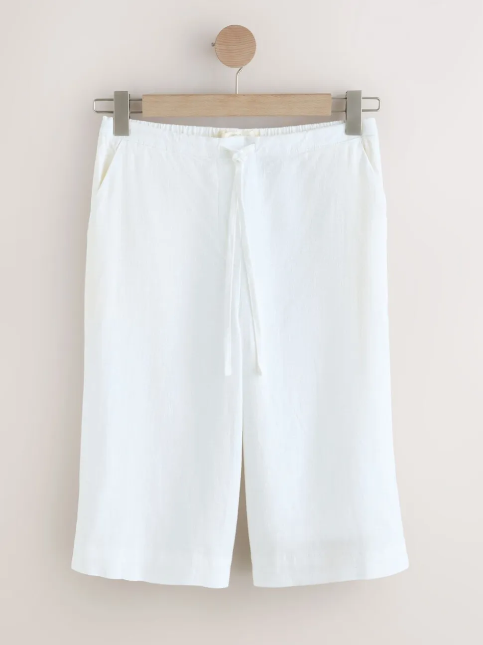 Wit - Linen Blend Pull On Shorts