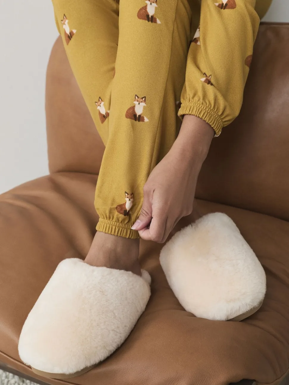 Wit - N. Premium Shearling Mule Premium Slippers