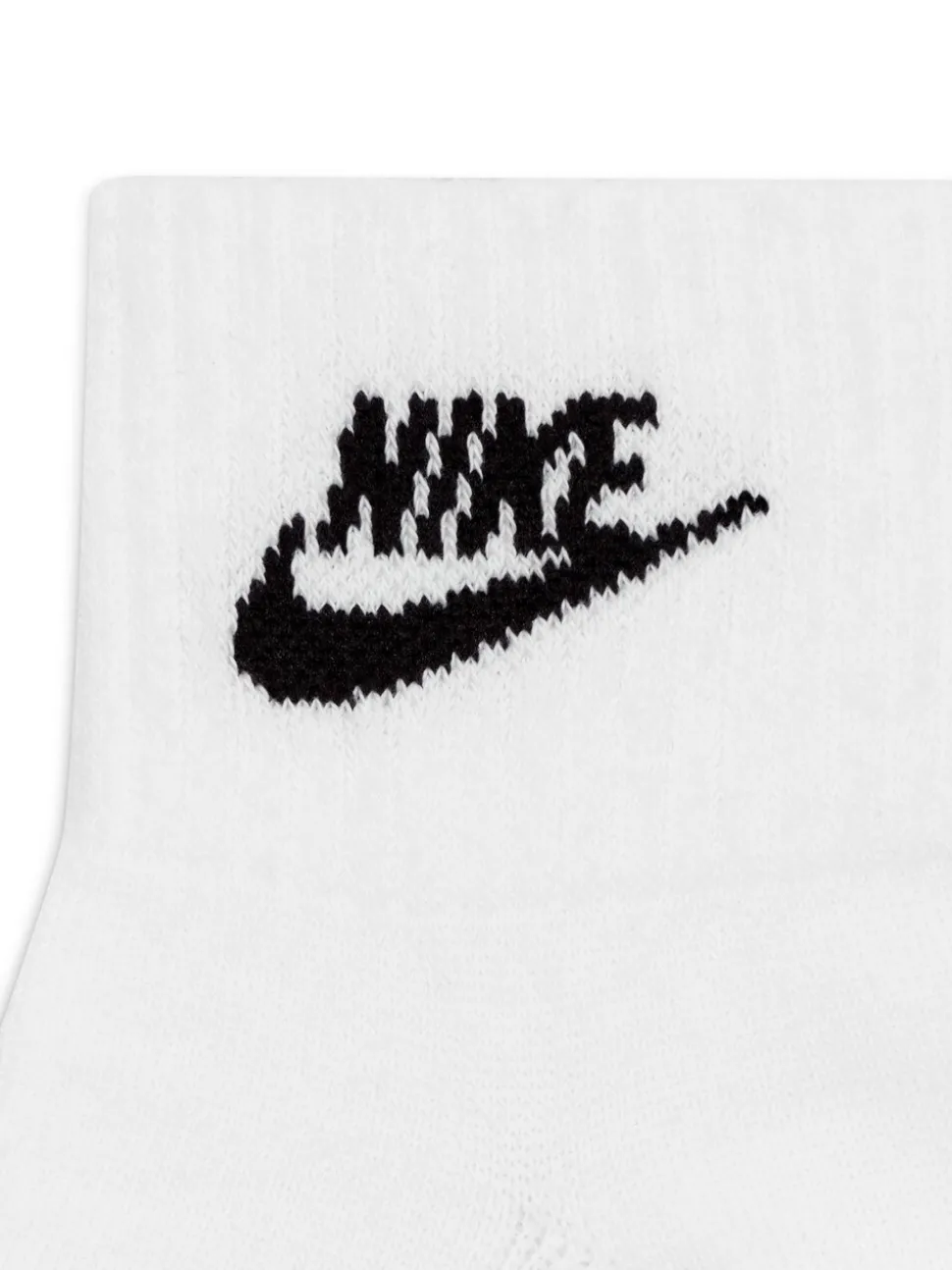 Wit - Nike Everyday Essential Ankle 100% Cotton Socks 3 Pack