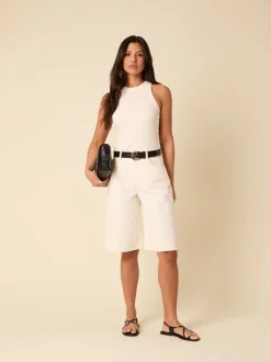 Wit - Nobodys Child Relaxed Cut Off Shorts