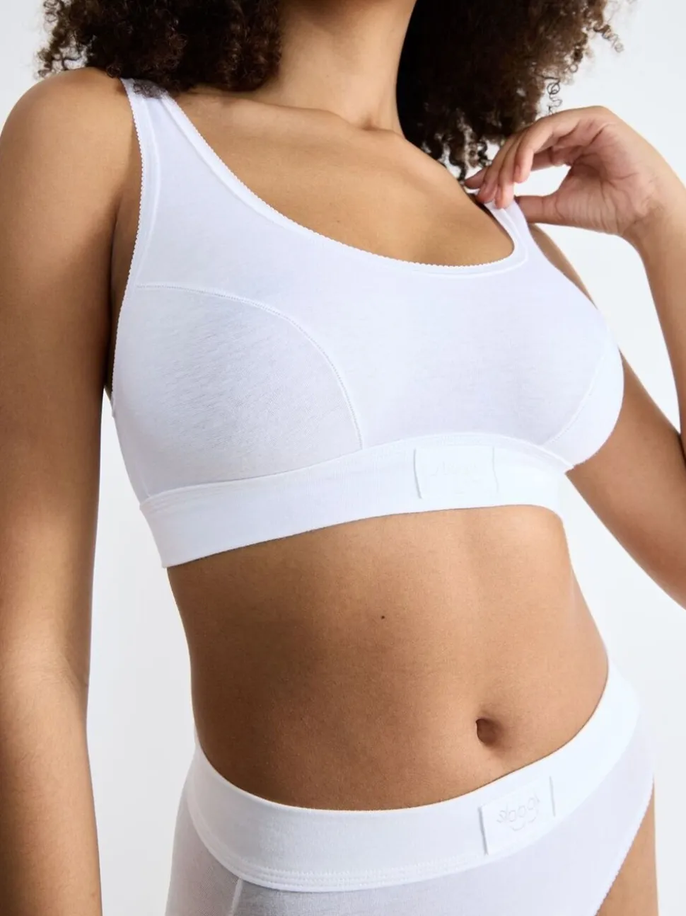 Wit - Sloggi Double Comfort top
