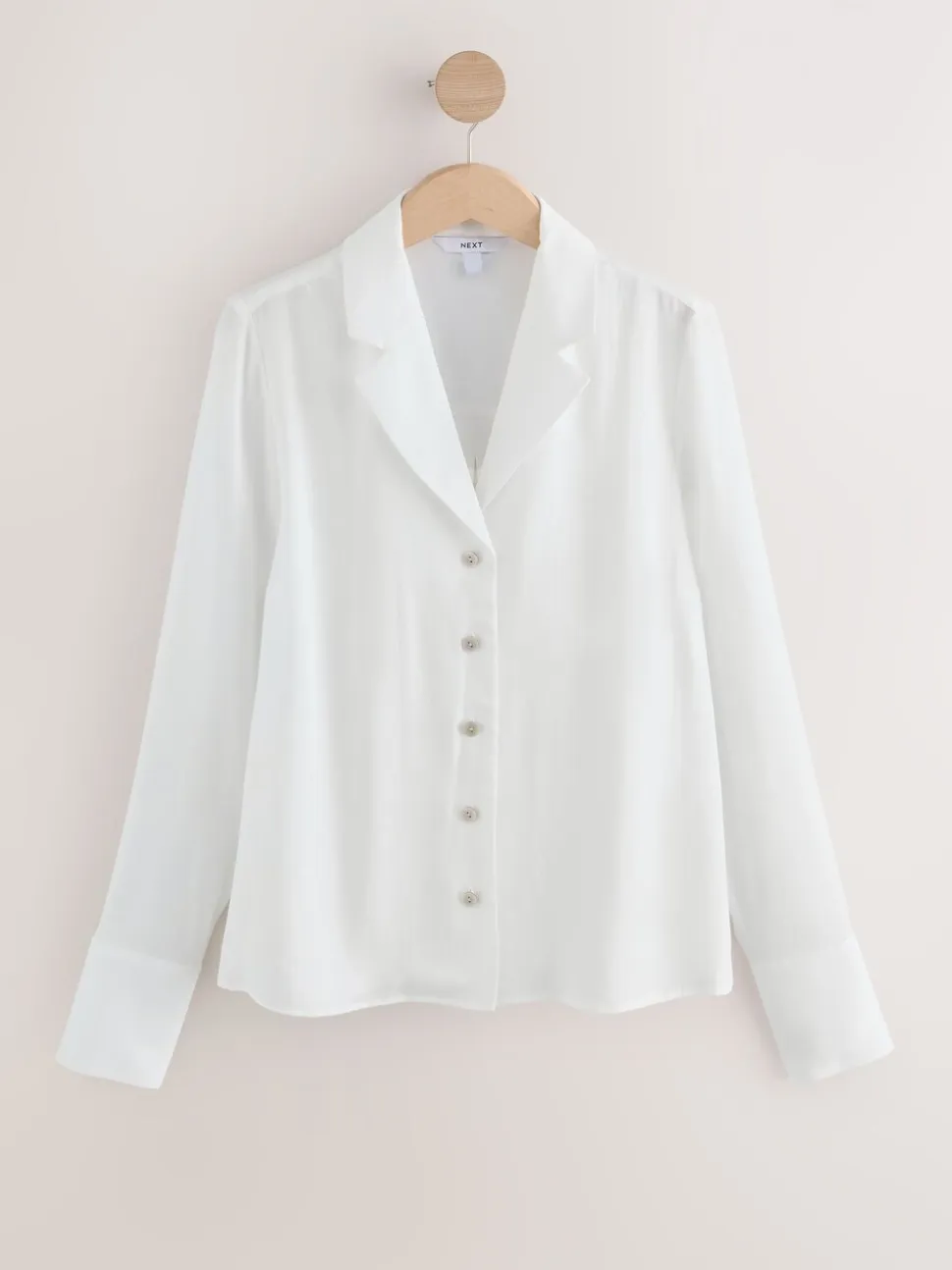 Wit - Soft Revere Collar Long Sleeve Shirt