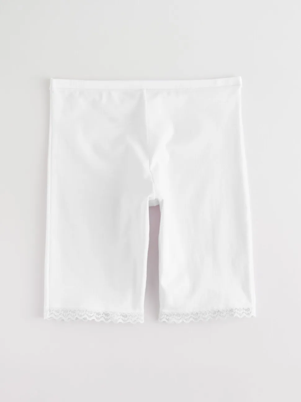 Wit - Verkoelende katoenen shorts voor de menopauze