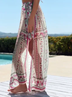 Wit met bloemenprint - B by Ted Baker - Tuniek met bloemenprint