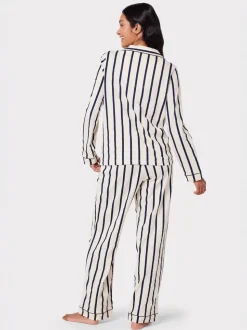 Wit/blauw - Chelsea Peers Long Pyjamas Sets