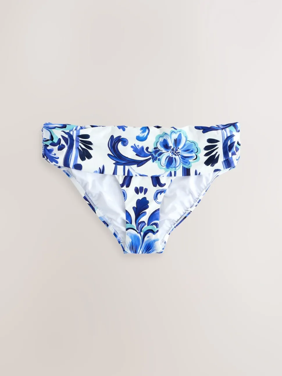 Wit/blauw porselein - Bikinibroekjes