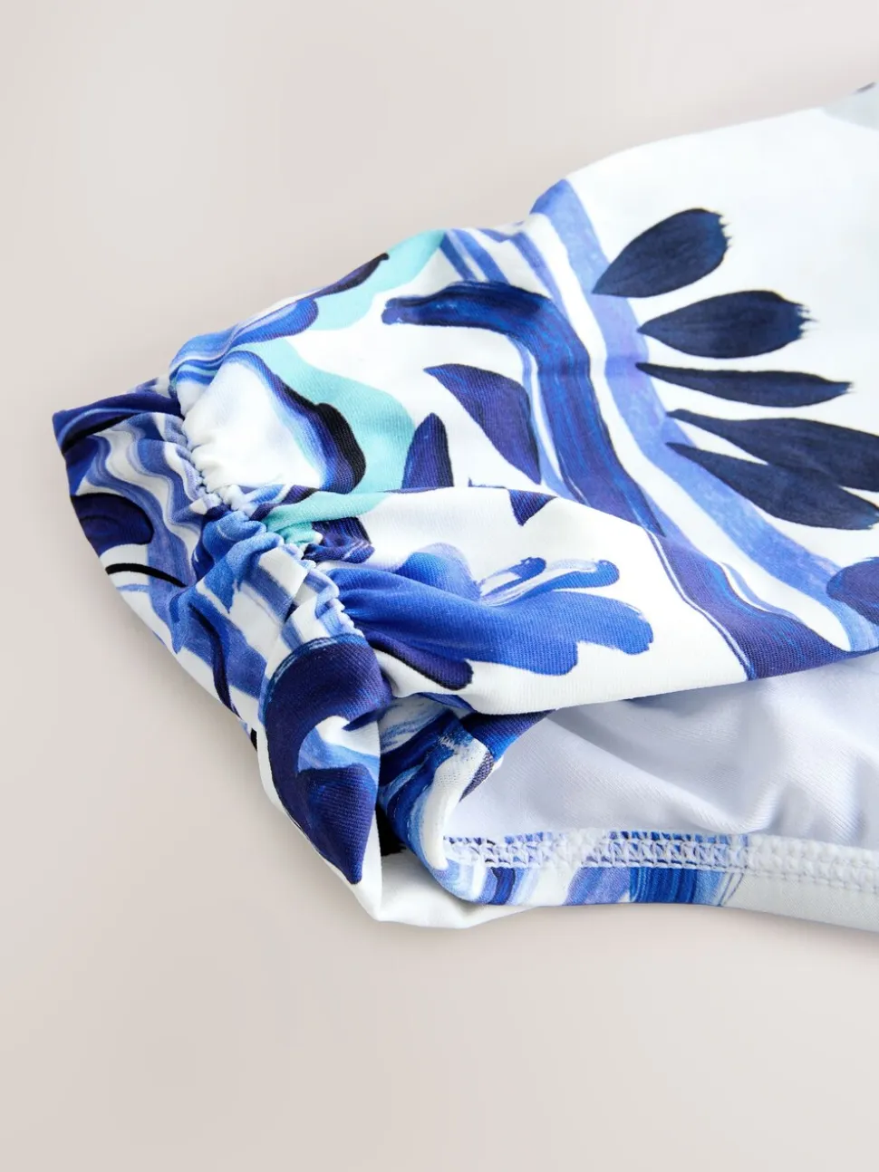 Wit/blauw porselein - Bikinibroekjes