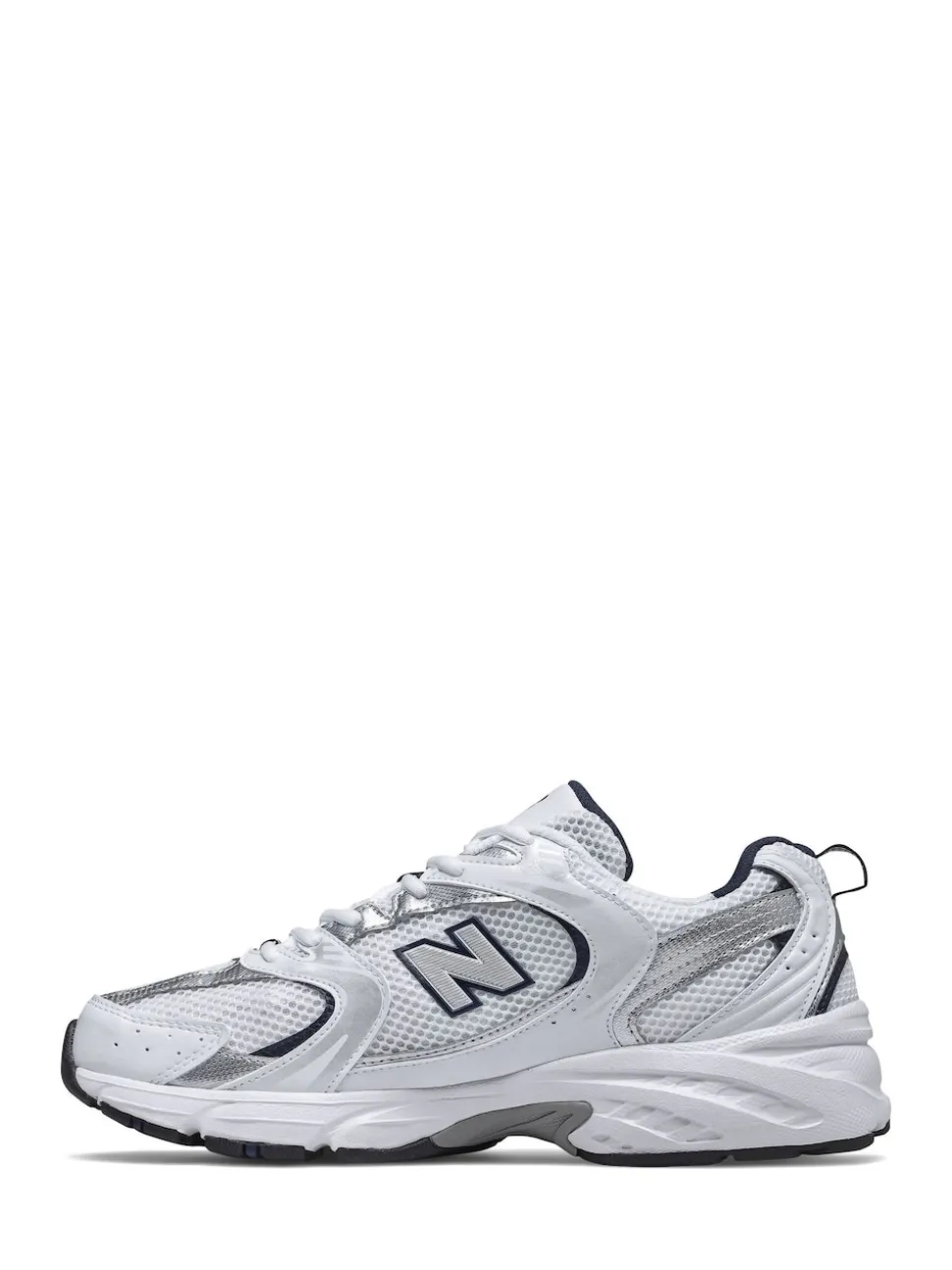 Wit/Grijs - New Balance 530 damessneakers