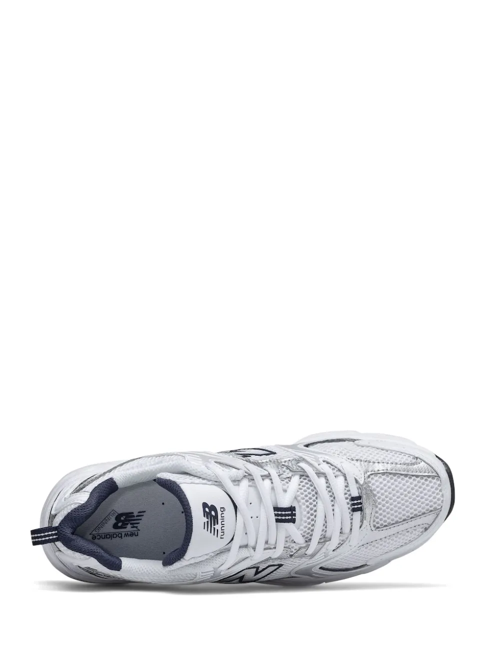 Wit/Grijs - New Balance 530 damessneakers
