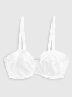 Wit/huidskleur - 2 Strapless DD+ beha's zonder vulling