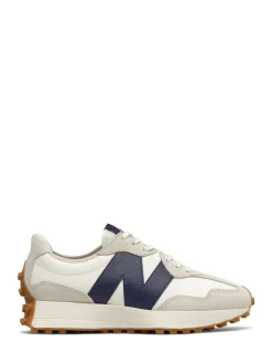 Wit/marineblauw - New Balance 327 - Sneakers