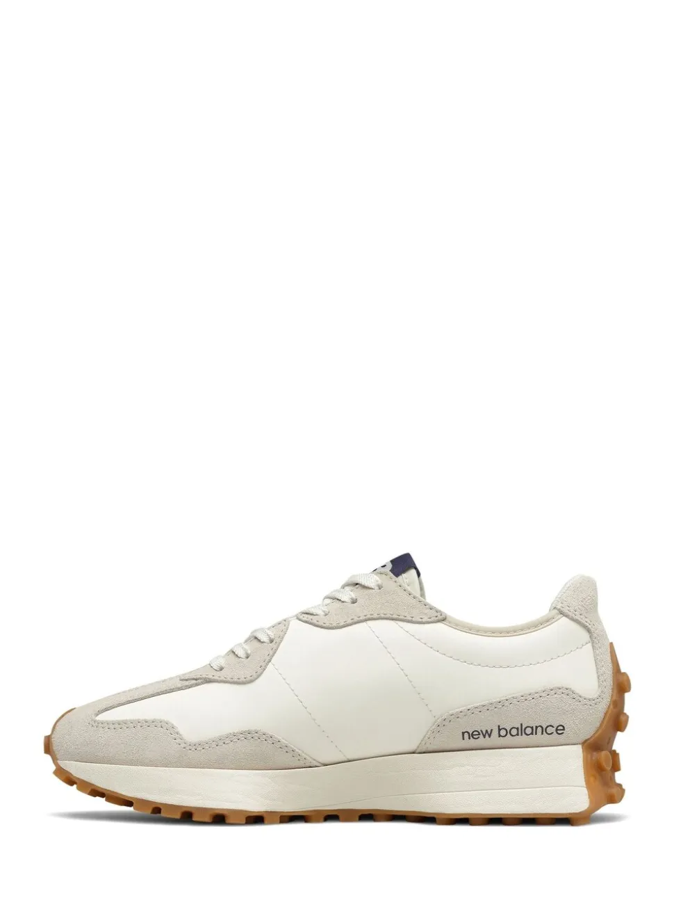 Wit/marineblauw - New Balance 327 - Sneakers