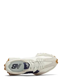 Wit/marineblauw - New Balance 327 - Sneakers