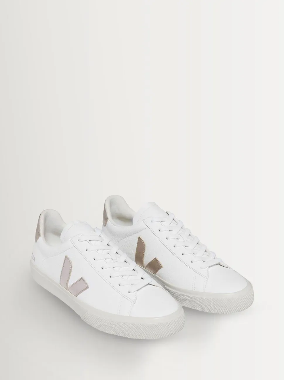 Wit/metallic - Veja Campo sportschoenen