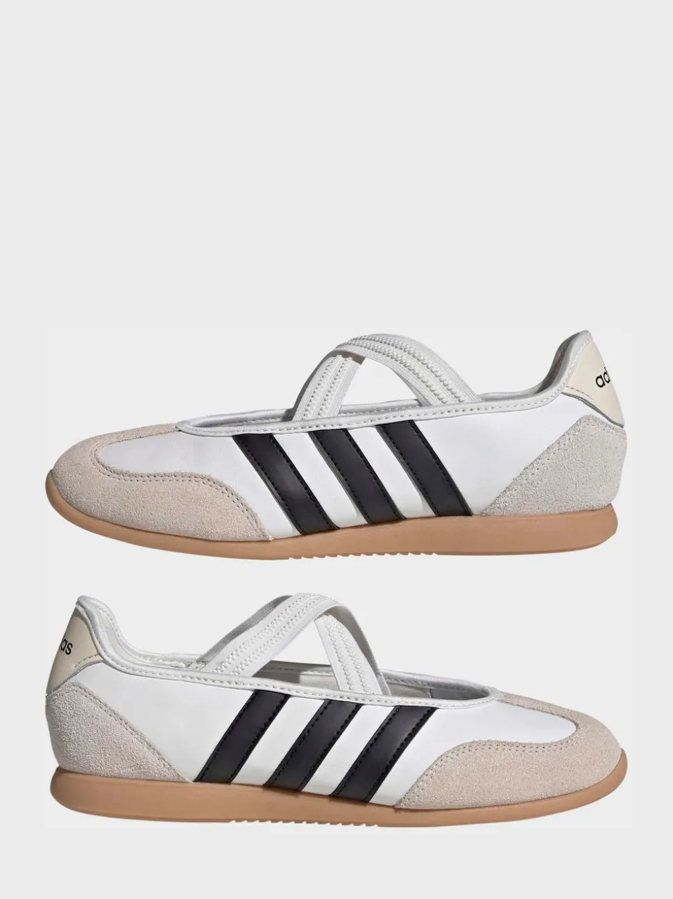 Wit/zwart - adidas Barreda Mary Jane Trainers