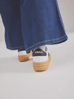Wit/zwart - Adidas Vl Court Bold sneakers