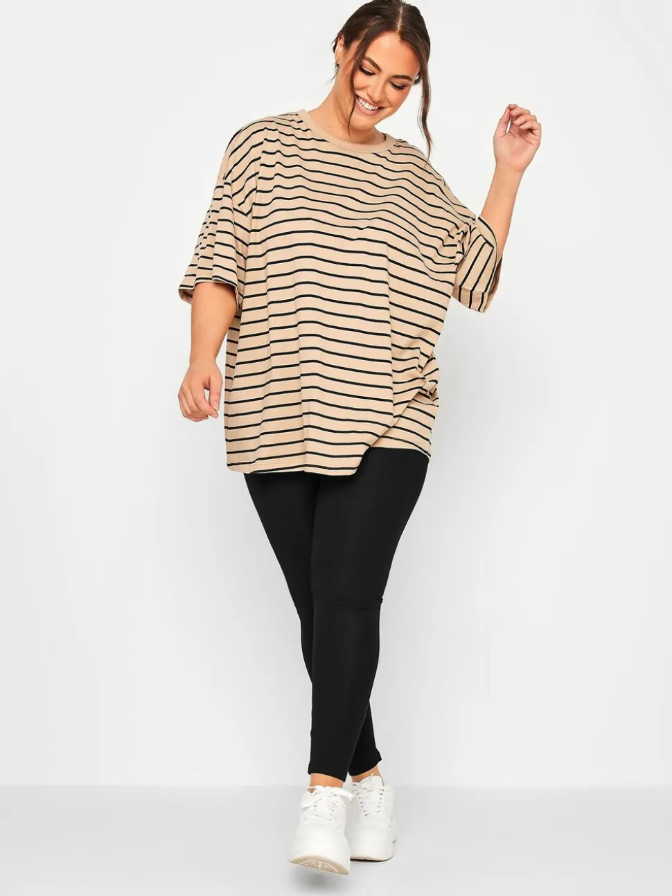 Yours Curve - Essential set van 2 katoenen leggings