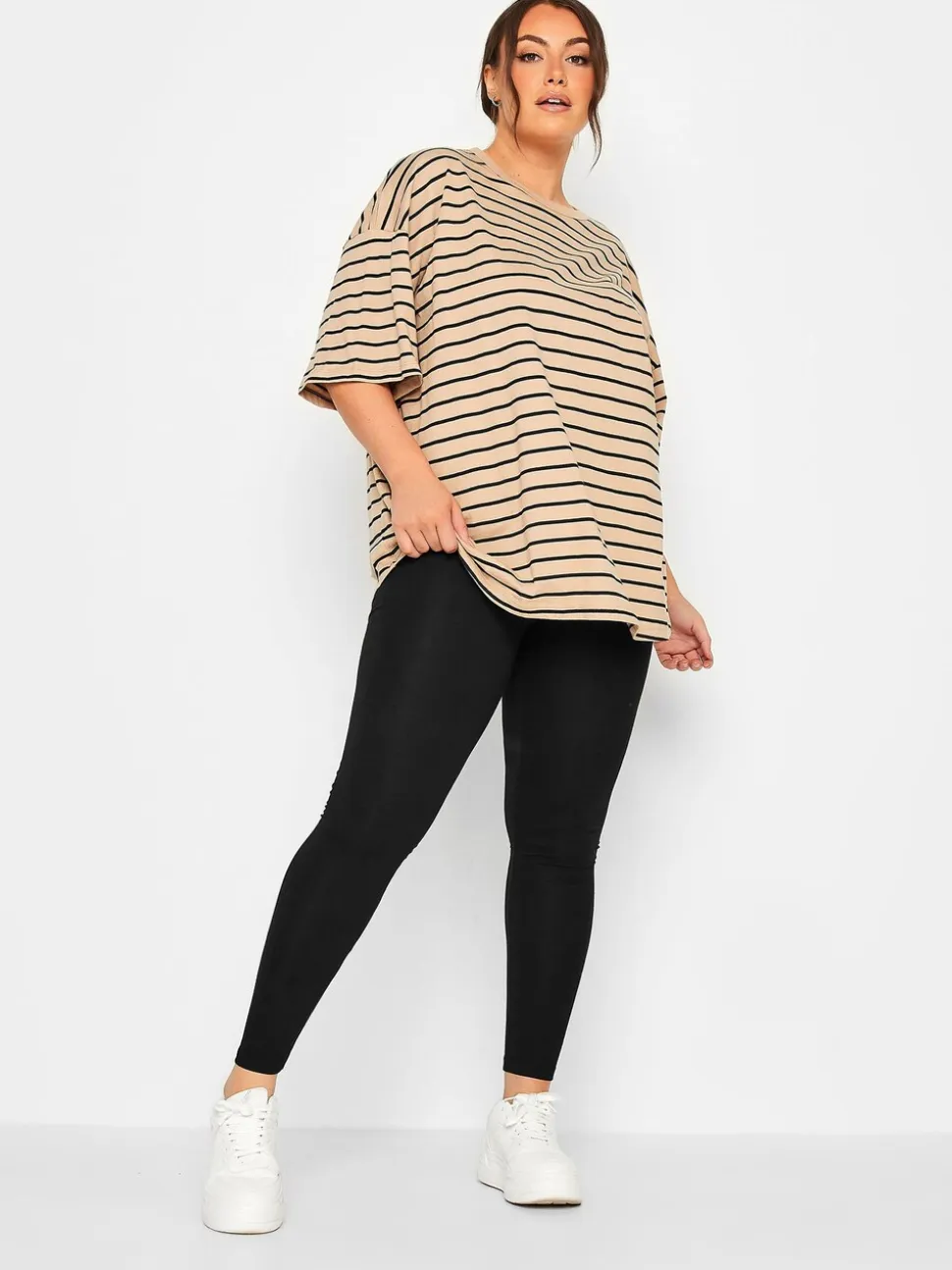 Yours Curve - Essential set van 2 katoenen leggings