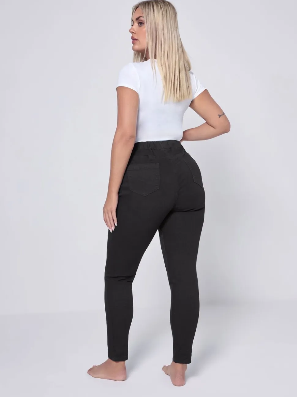 Yours Curve - Jenny jegging met stretch en elastische taille
