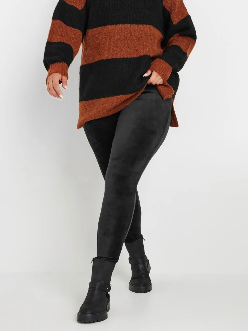 Yours Curve - Velours legging