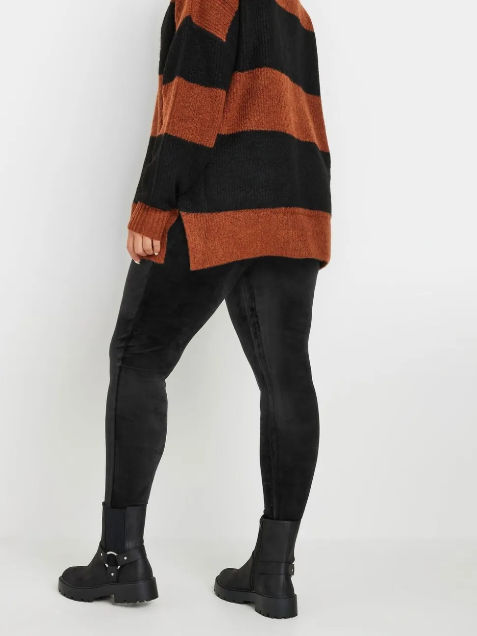 Yours Curve - Velours legging