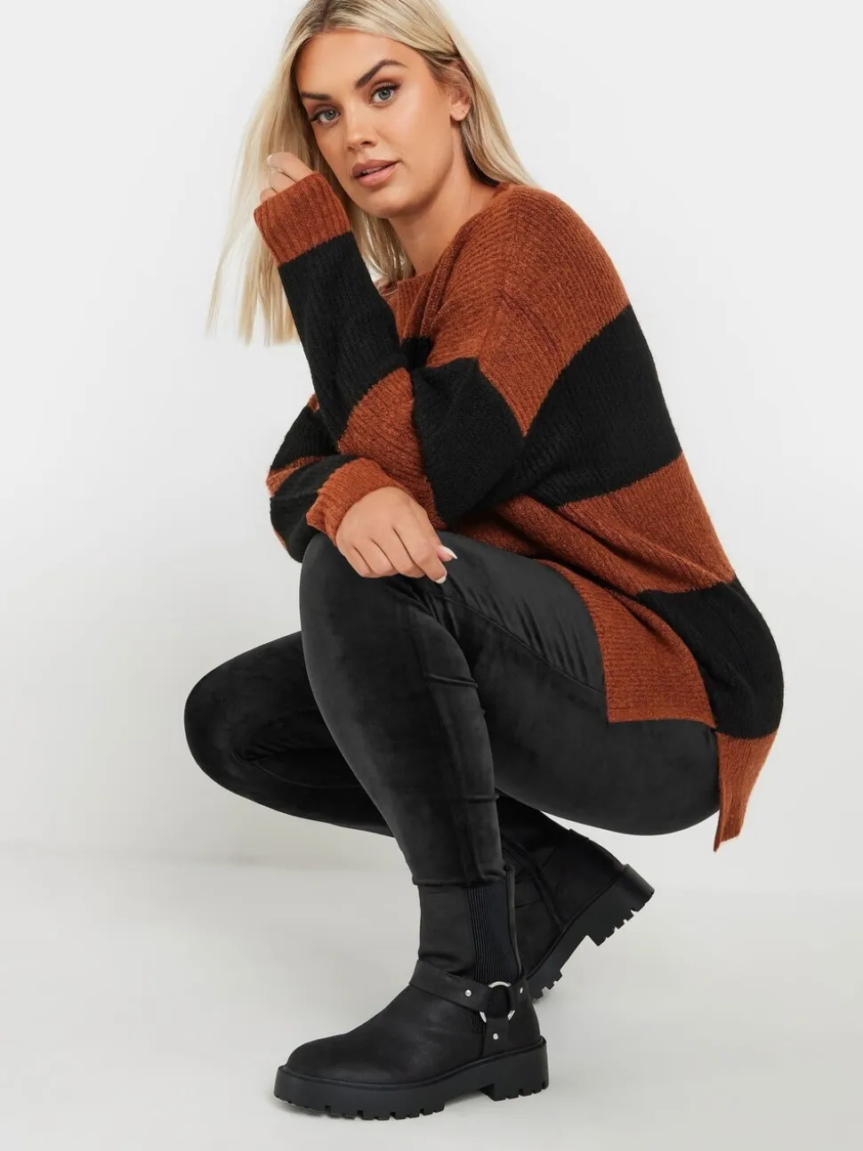 Yours Curve - Velours legging