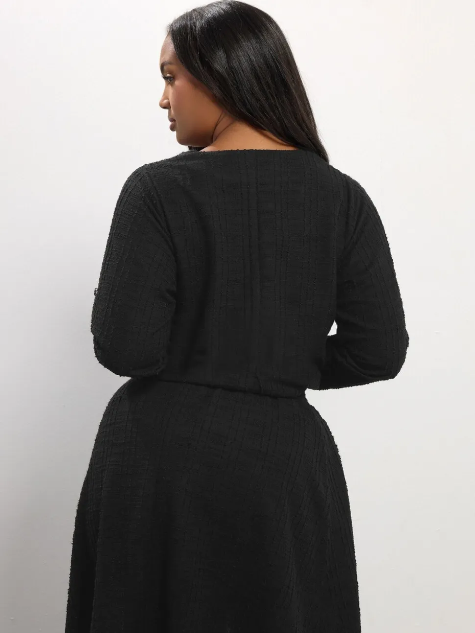 Yours Curve Bouclé mini Rok