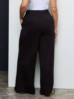 Yours Curve broek met wijde pijpen