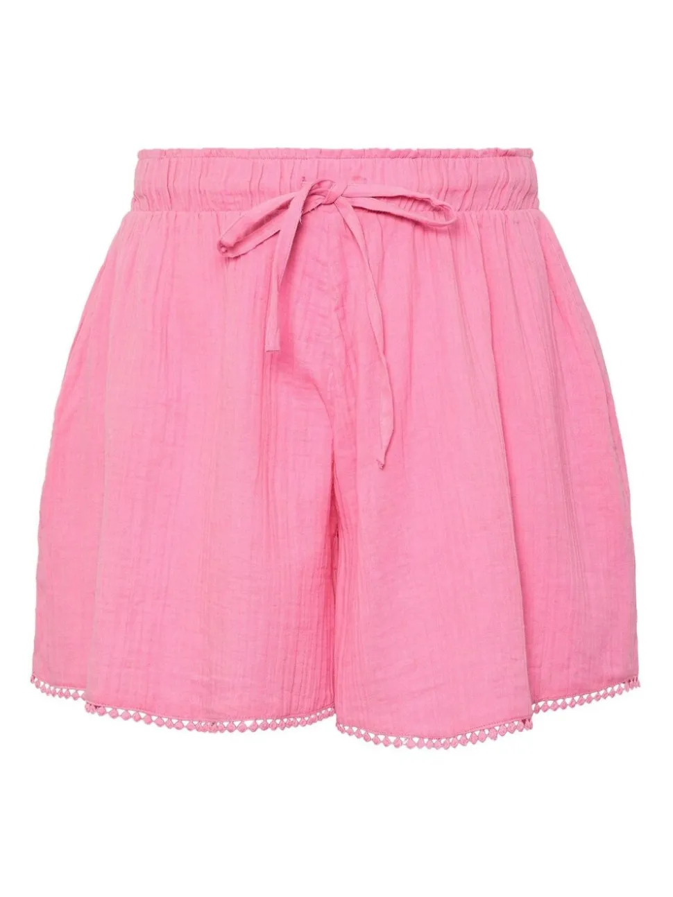 Yours Curve Double Gauze Flippy 100% Cotton Shorts