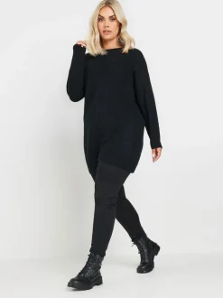 Yours Curve Essential Knitted Jumper