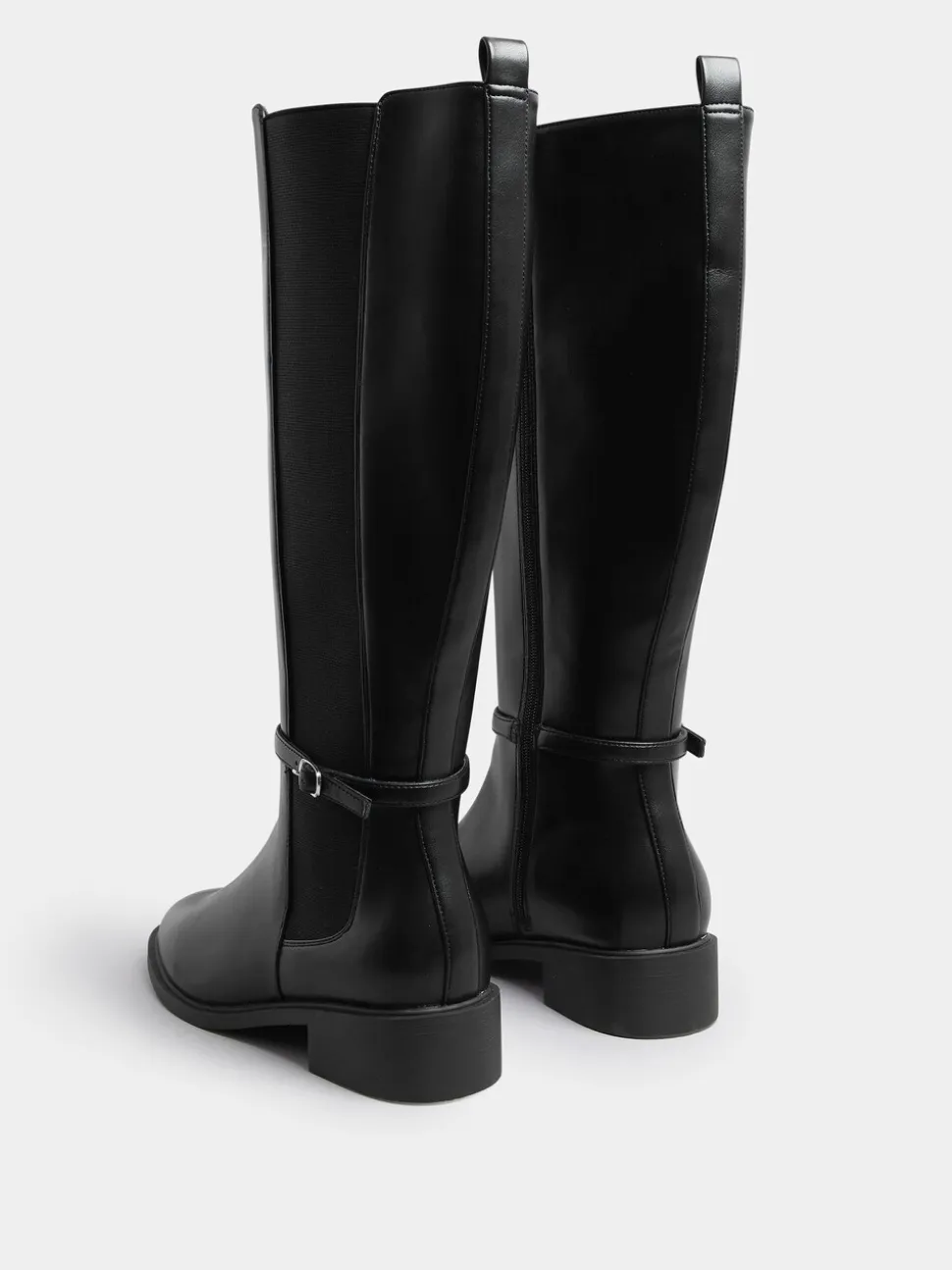Yours Curve Extra-Wide Fit Elastic Riding Boots