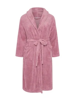 Yours Curve Fluffy Shawl Collar Robe