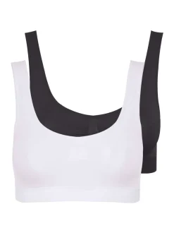 Yours Curve Padded Seamfree Bra 2 Pack