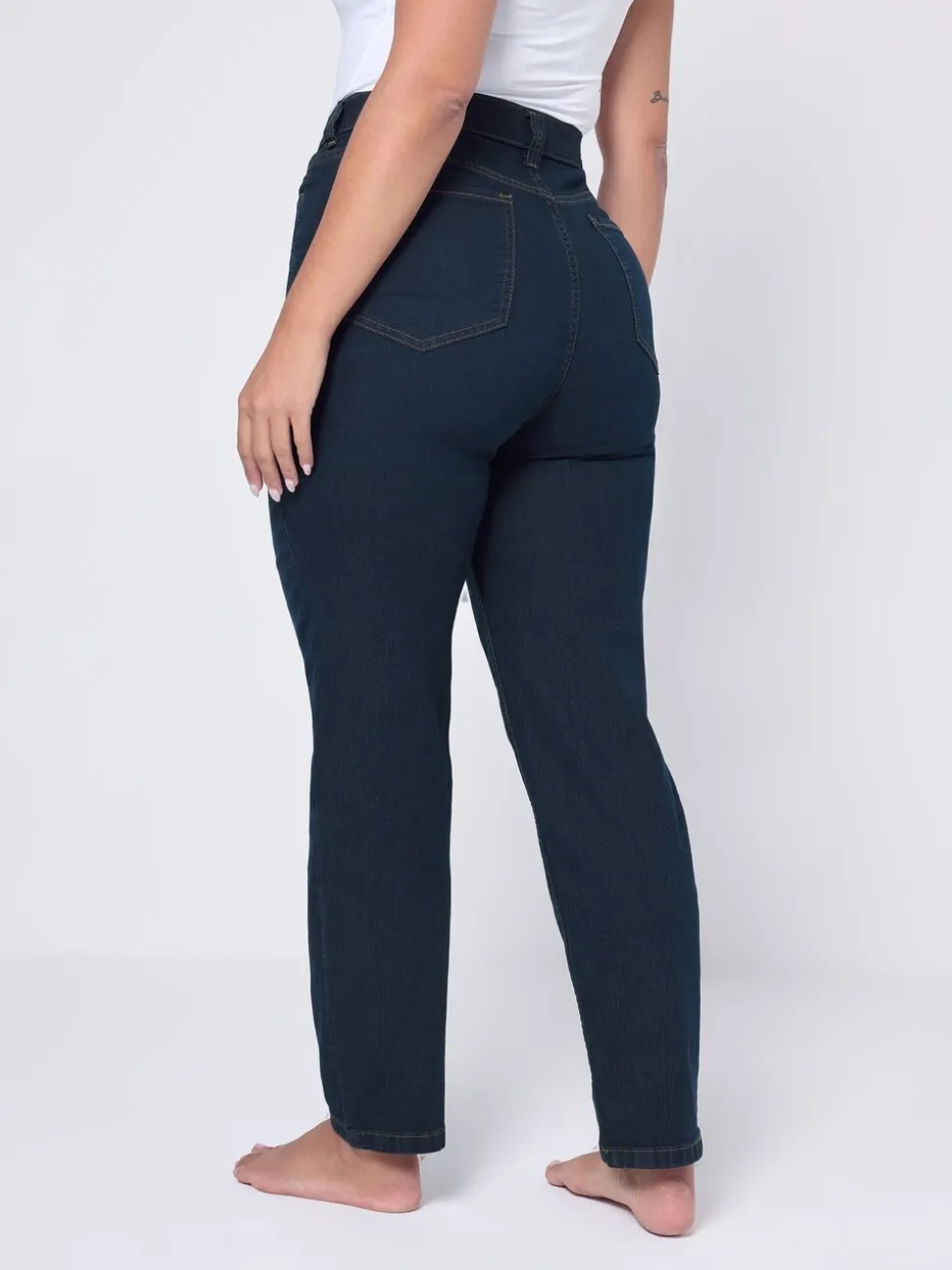 Yours Curve Ruby jeans met rechte pijpen