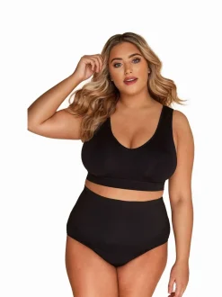 Yours Curve Seamless Unpadded Bra 2 Pack