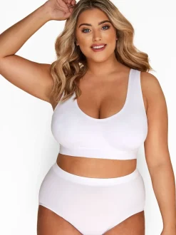 Yours Curve Seamless Unpadded Bra 2 Pack