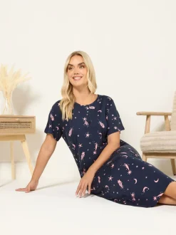 Yours Curve Soft Touch Midaxi Nightdress