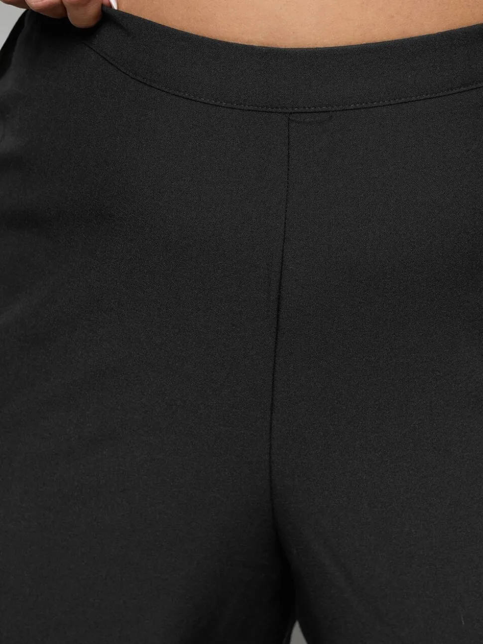Yours Curve stretchbroek met elastische taille en rechte pijpen