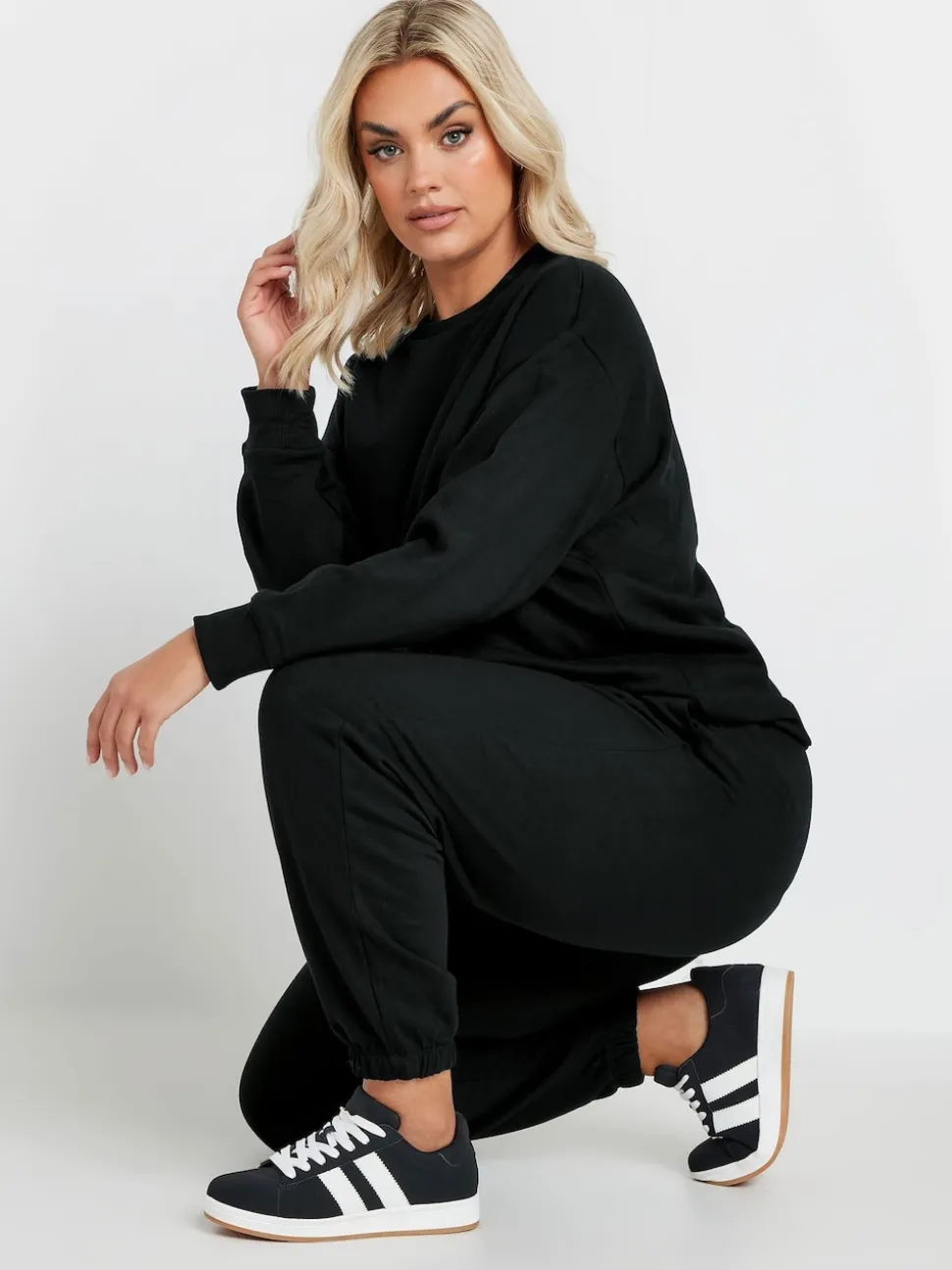 Yours Curve Sweatshirt & Joggers Set