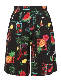 Yours Curve Viscose Summer Shorts