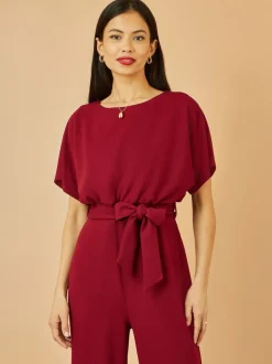 Yumi Batwing Stretch Jumpsuit