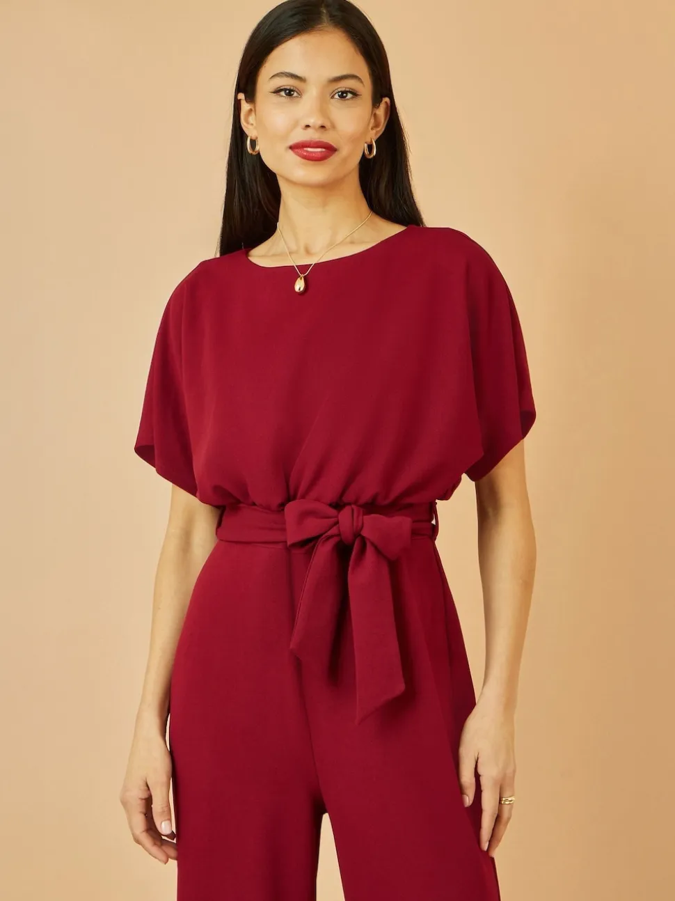 Yumi Batwing Stretch Jumpsuit