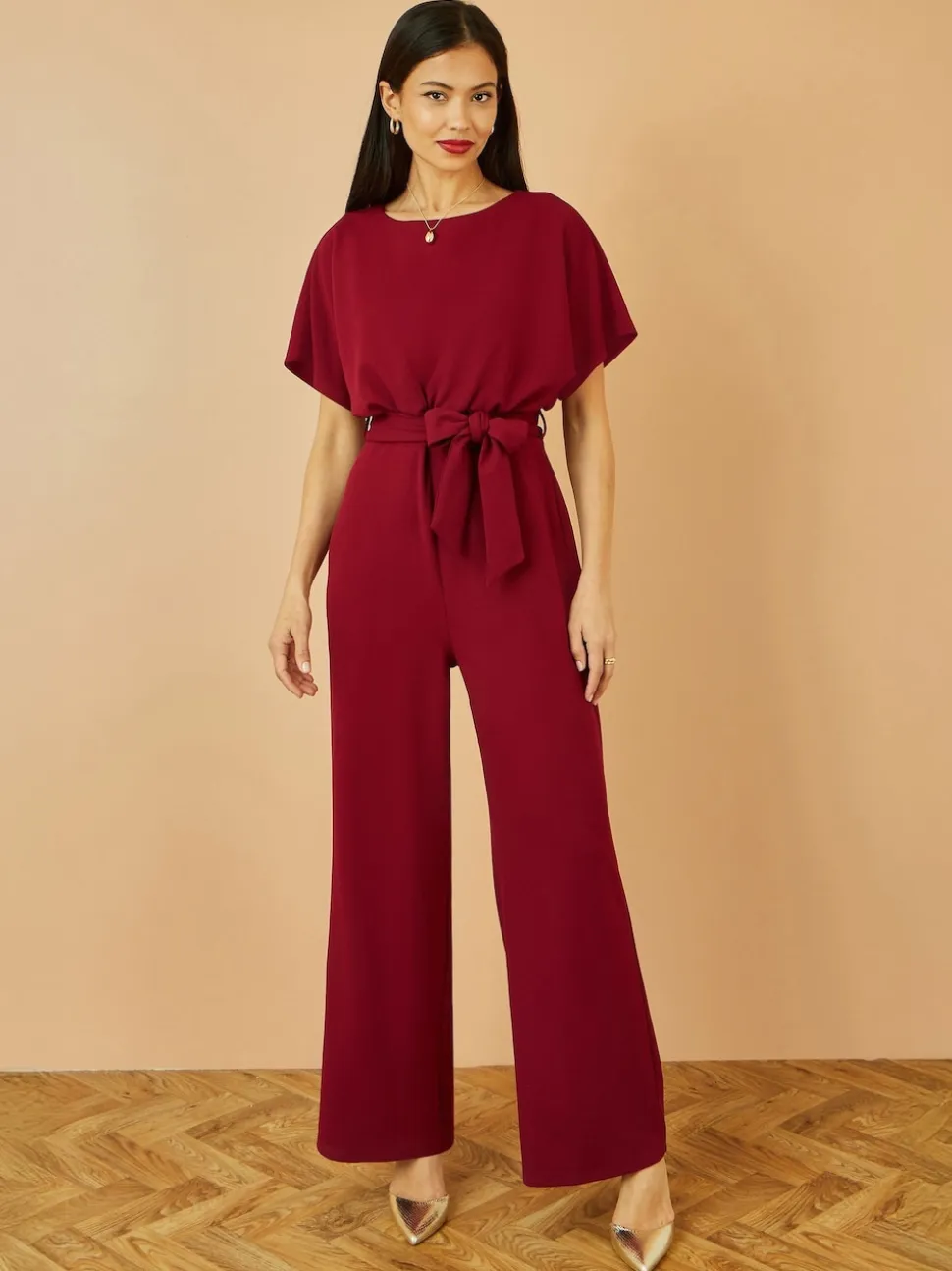 Yumi Batwing Stretch Jumpsuit